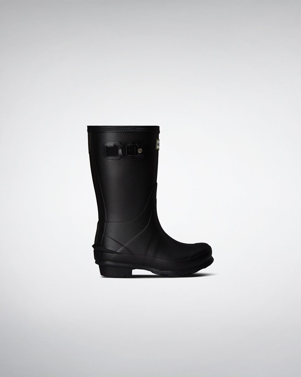 Bottes de Pluie Hunter Norris Enfant Noir ELHNMOS-05